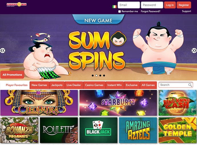 210 Free spins at Mega Casino