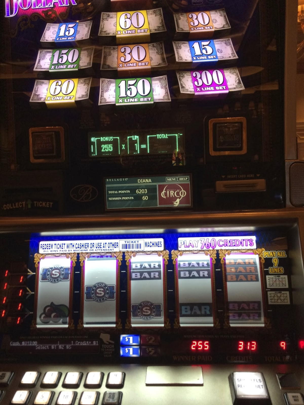 $105 Casino chip at Come On Casino