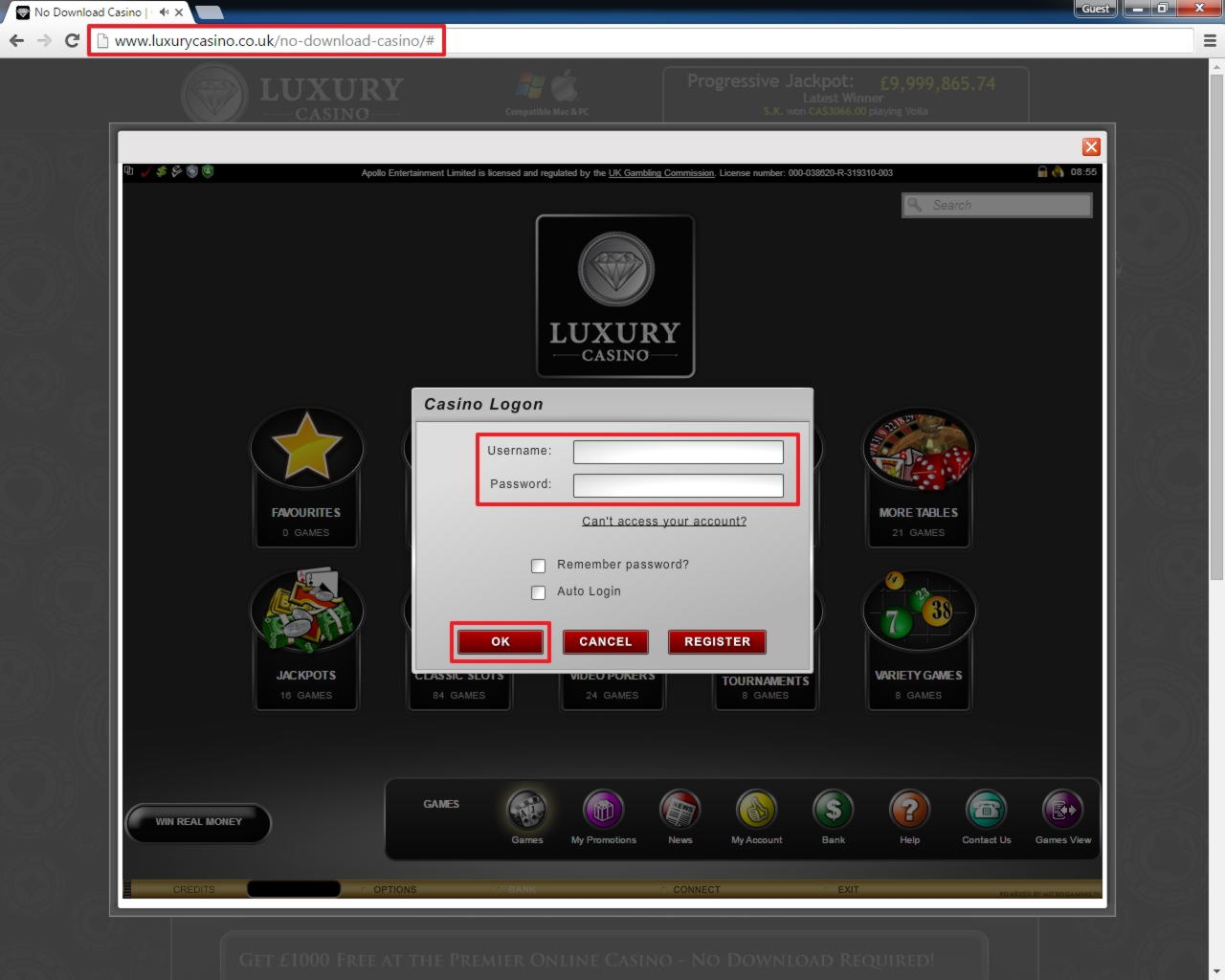 €65 Tournament at Jackpot City Casino