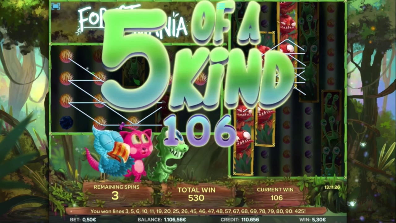 65 free spins at Come On Casino