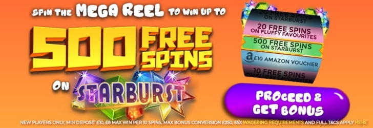 22 Free Spins Casino at Get Lucky Casino
