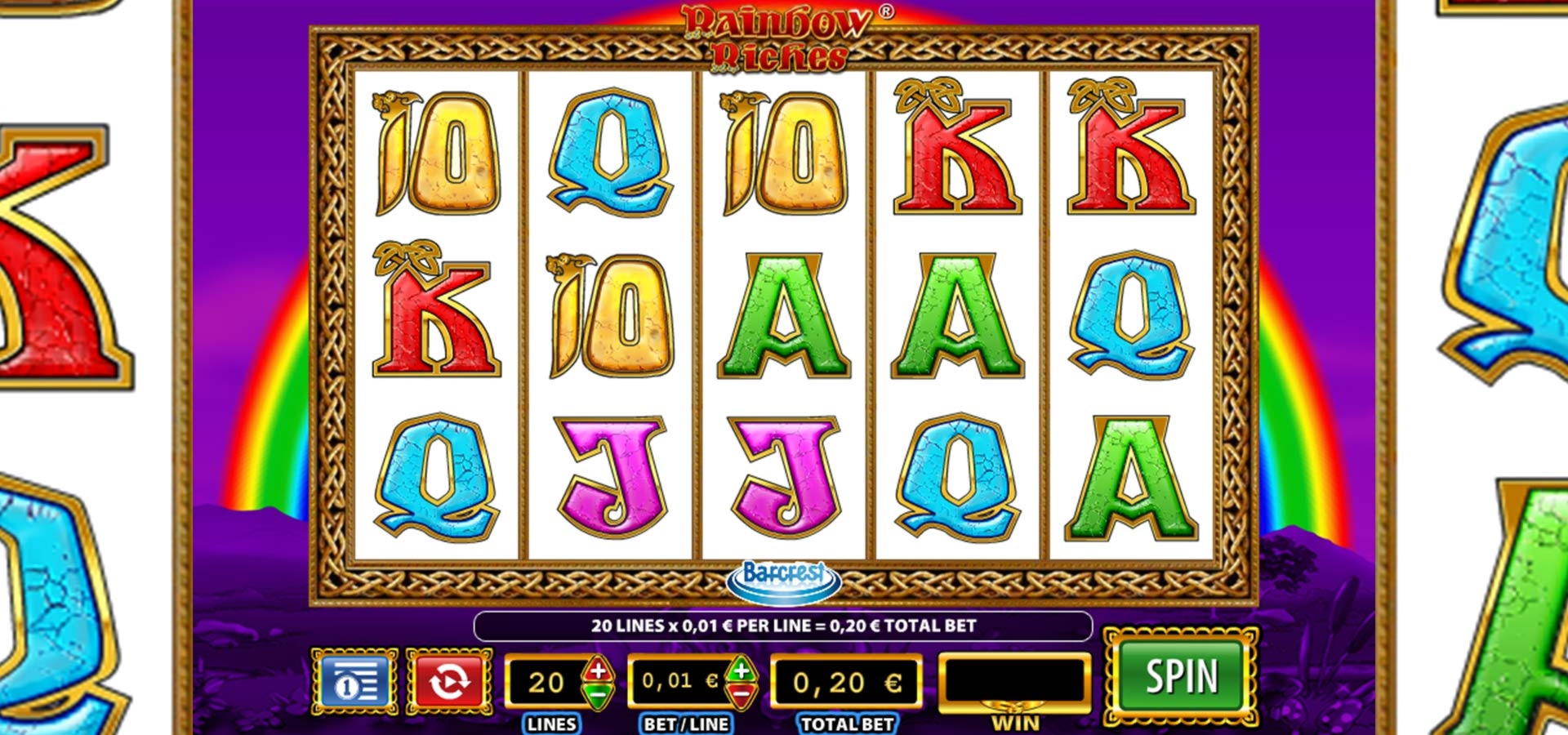 $1030 No deposit at Wink Slots Casino