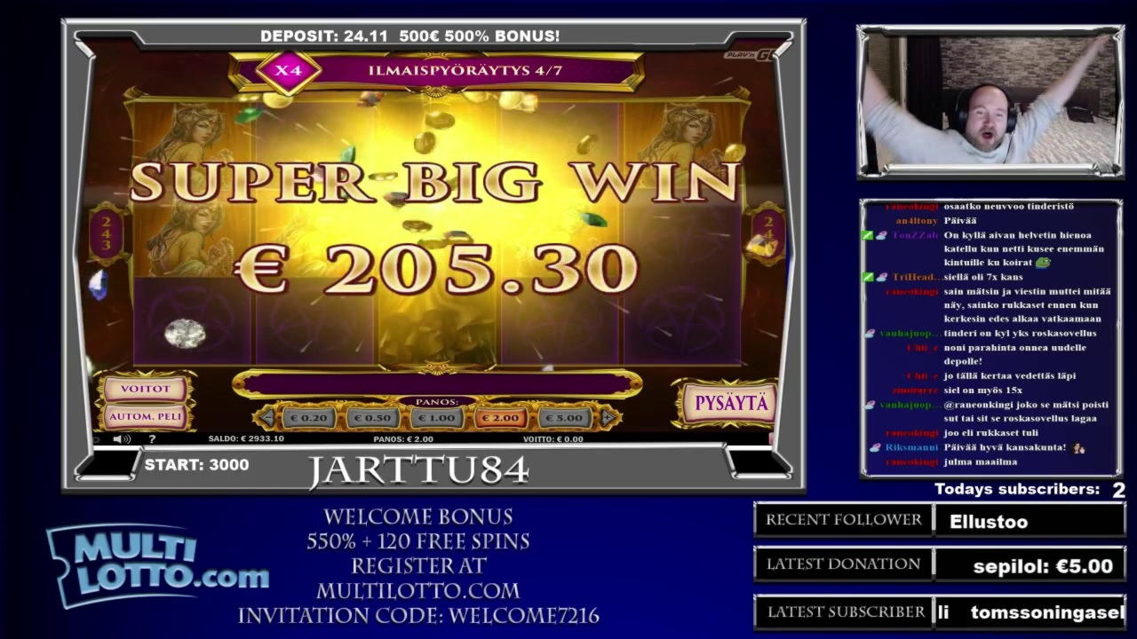 €200 free chip casino at Spin Palace Casino