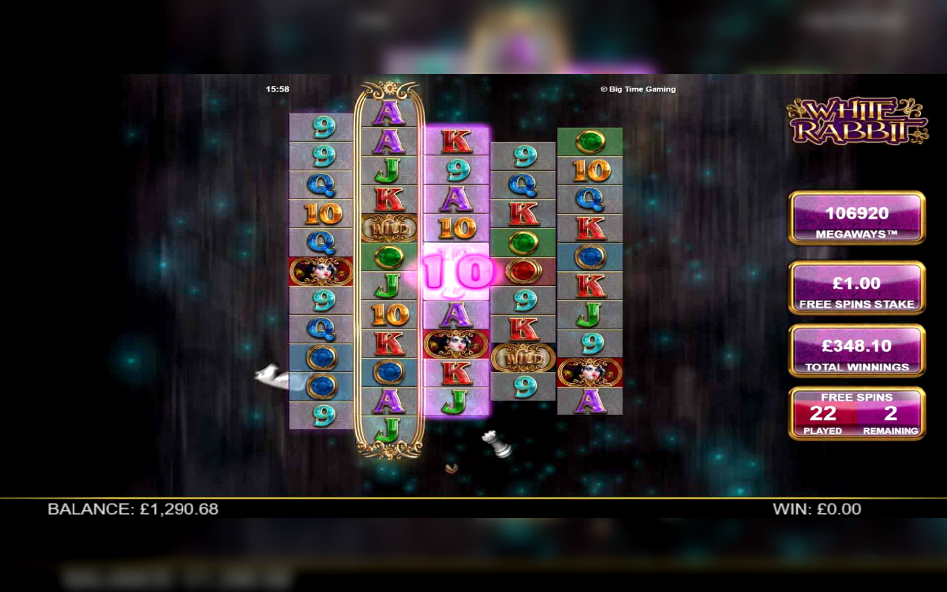 €1220 No deposit bonus casino at Genesis Casino