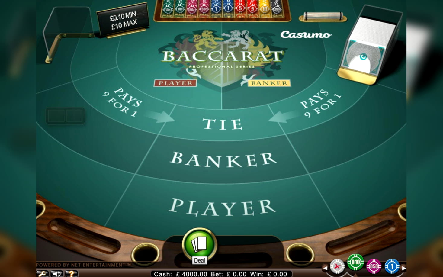 $495 Free chip casino at bWin Casino