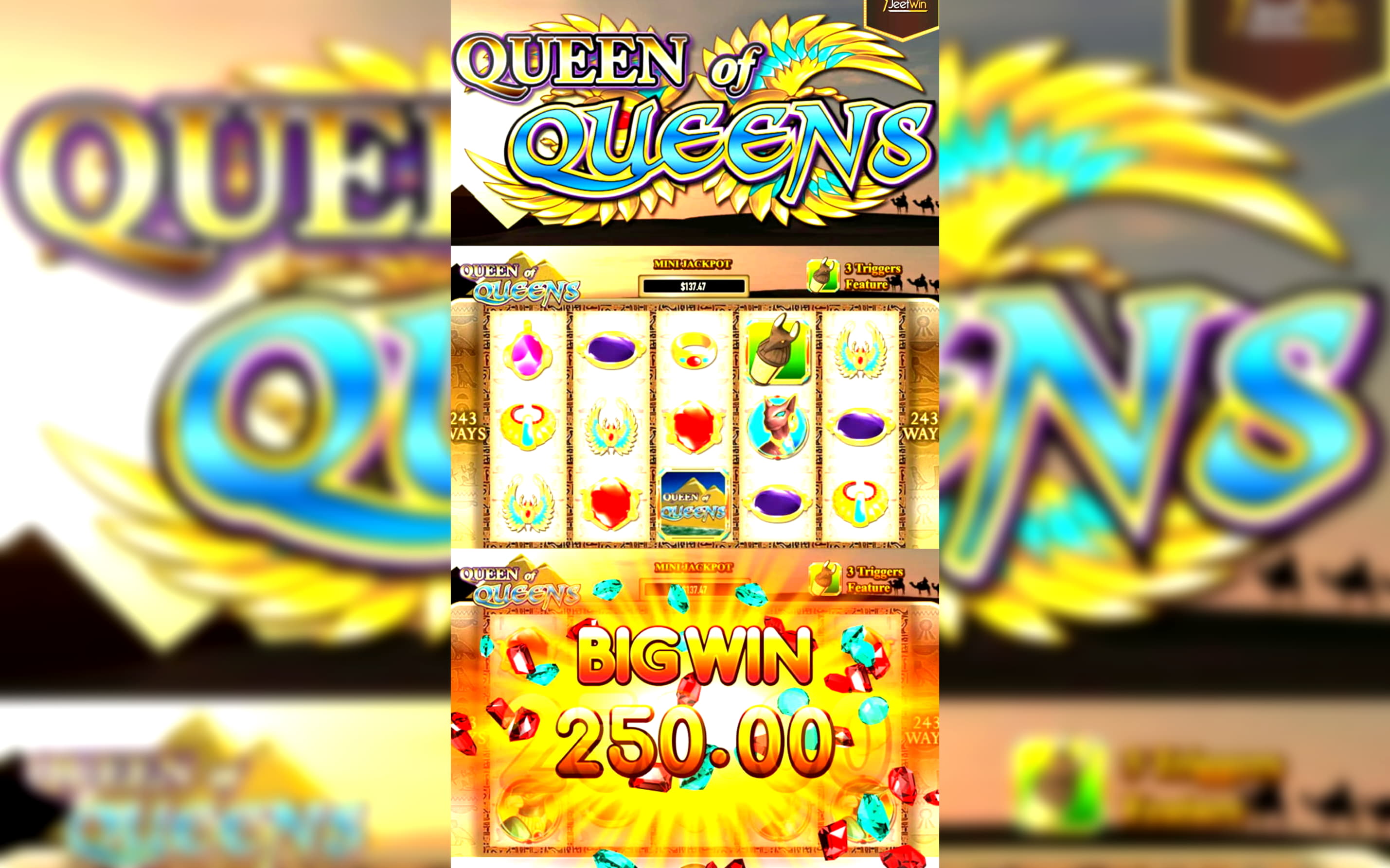 270 Loyalty Free Spins! at Mega Casino
