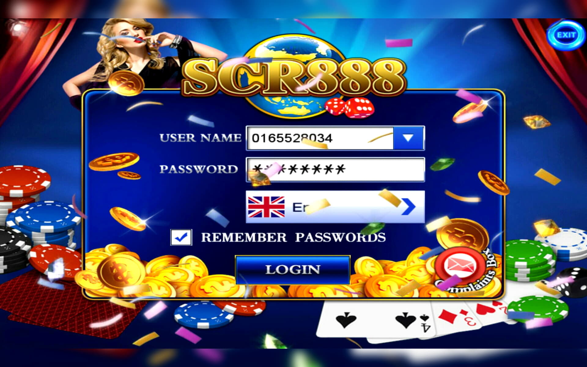 £635 Casino chip at Mr. Win Casino