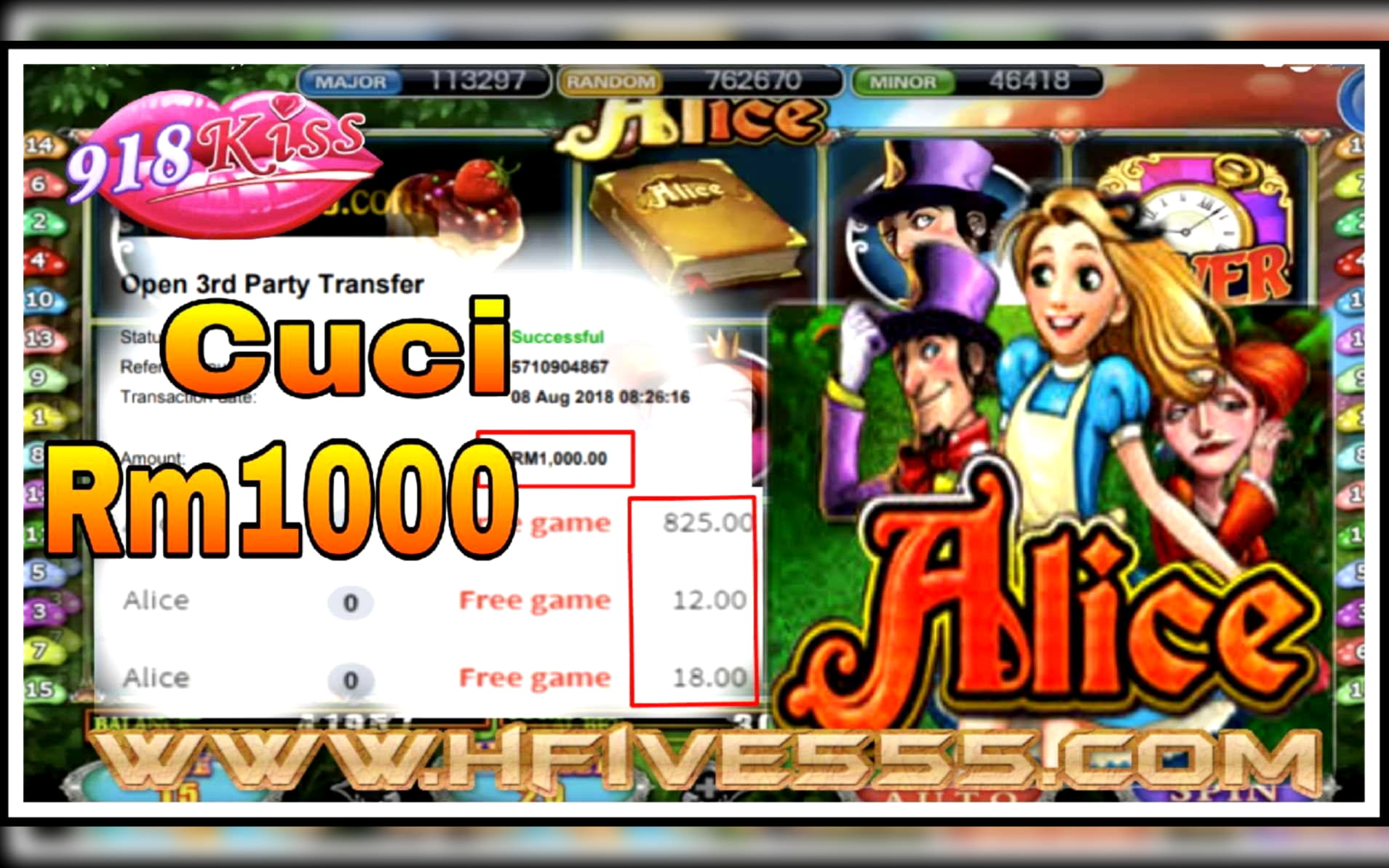 755% Match at a casino at Casino-X