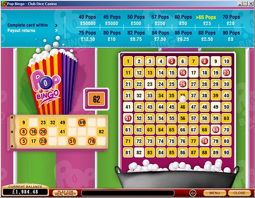 ClubDice - PopBingo