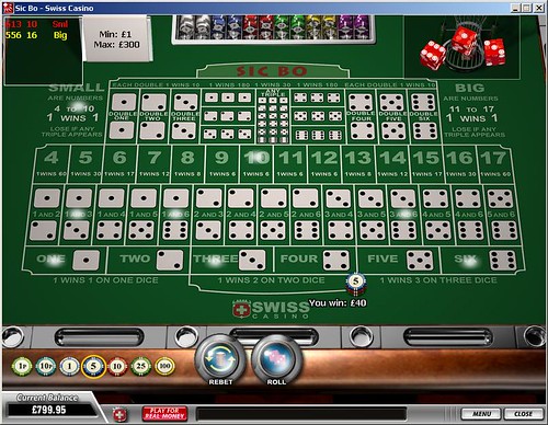 SwissCasino - SicBo