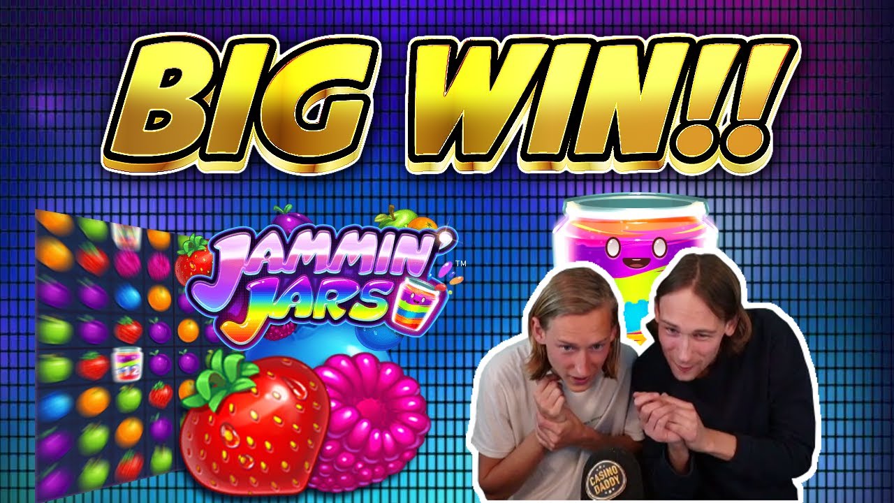 BIG WIN! Jammin Jars BIG WIN – Online slots from CasinoDaddy live current