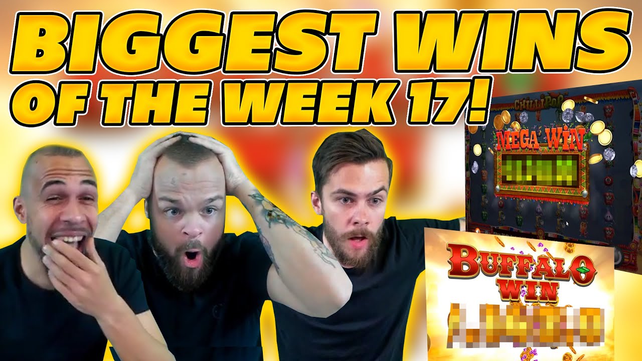 BIGGEST WINS OF THE WEEK 17! INSANE BIG WINS on Online Slots!