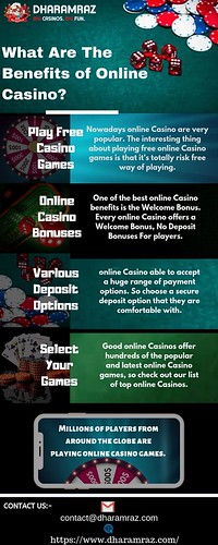 Benefits of Online Casino Games - Dharamraz