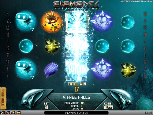 Elements video slot