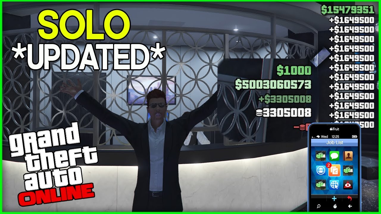 GTA 5 Online: Solo Unlimited Chips Glitch! *No Friend Needed* (UPDATED) Full Tutorial Money Glitch!