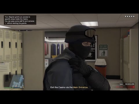 GTA ONLINE Indian Casino HEIST – BIG CON THREE PLAYER FULL TAKE (HARD MODE) GOLD