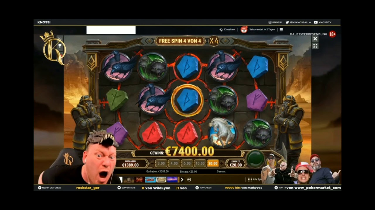 Knossi sackt richtig fett On-current im Online Indian Casino ein!