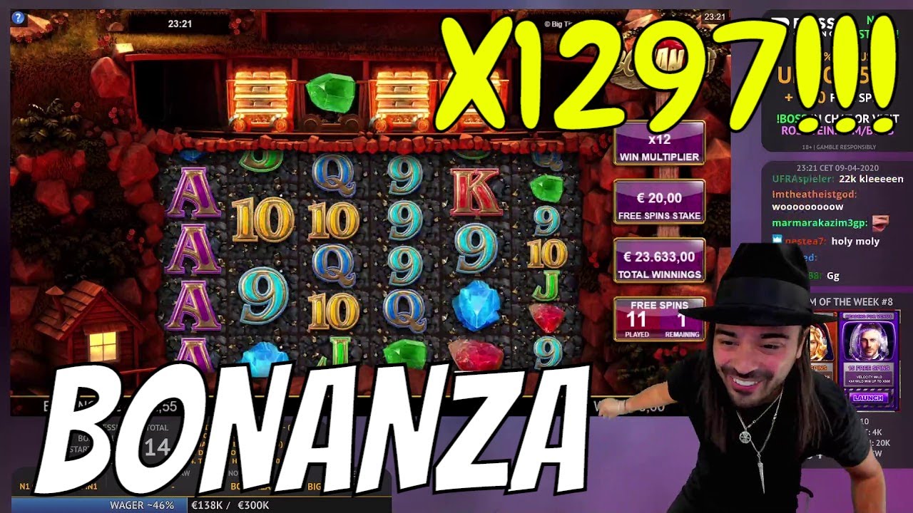 ROSHTEIN MEGA BIG WIN x1297 in Bonanza SLOT online Indian Casino