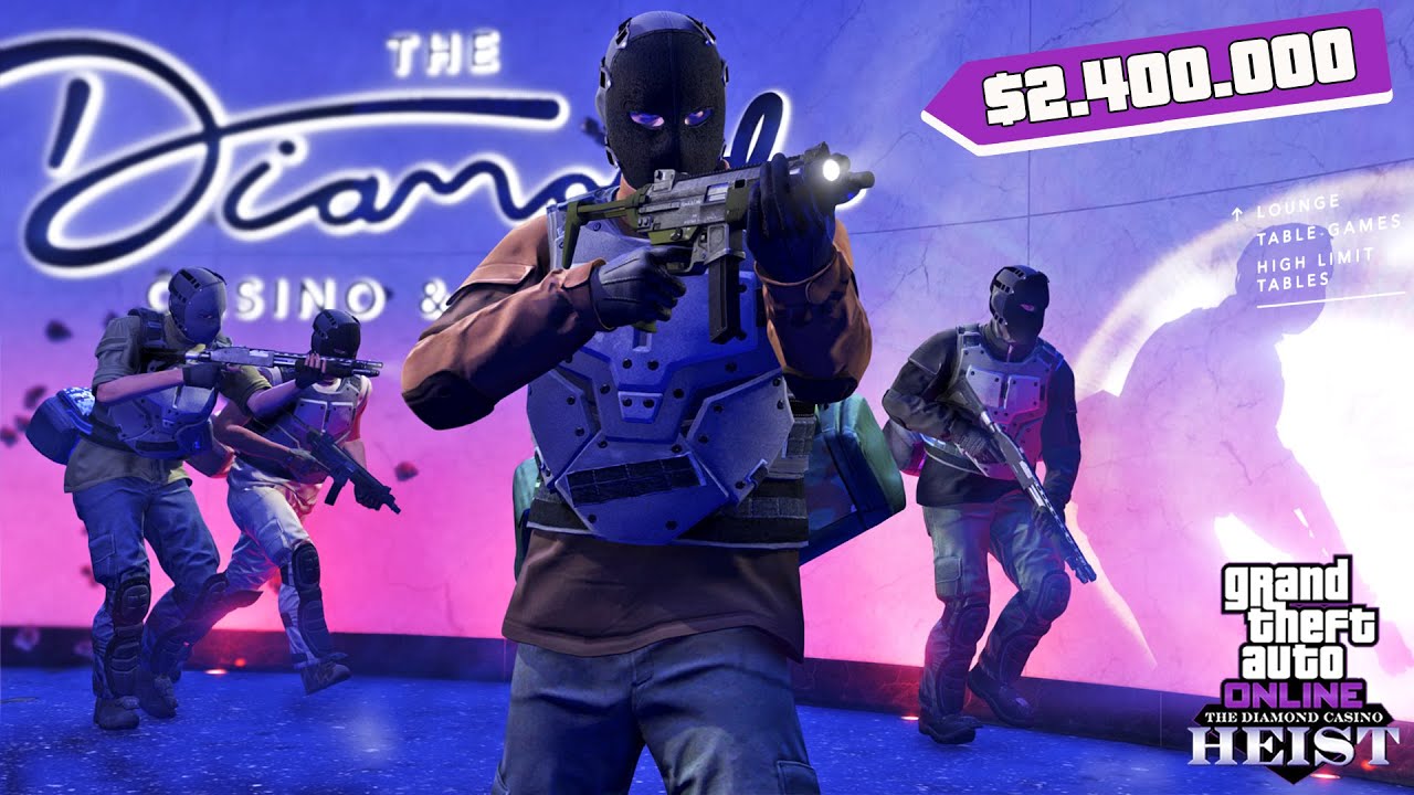 أخير فعلتها مهمة سرقة الكازينو بطريقة التسلل في قراند أونلاين | GTA Online Indian Casino Heist