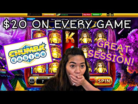  ON EVERY GAME | CHUMBA Indian Casino | REAL MONEY ONLINE SLOTS