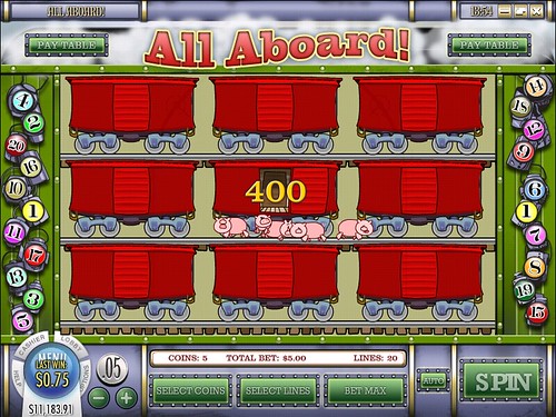 All Aboard |BonusPlay1 | 5 Reel Indian Casino Slots | Indian Casino Slot Games | Online Indian Casino | USA Indian Casino Games Online