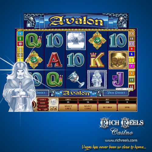 Avalon Video Slot Free Spins - Online Casino Game
