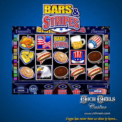 Bars and Stripes Video Slot – Online Indian Casino Game