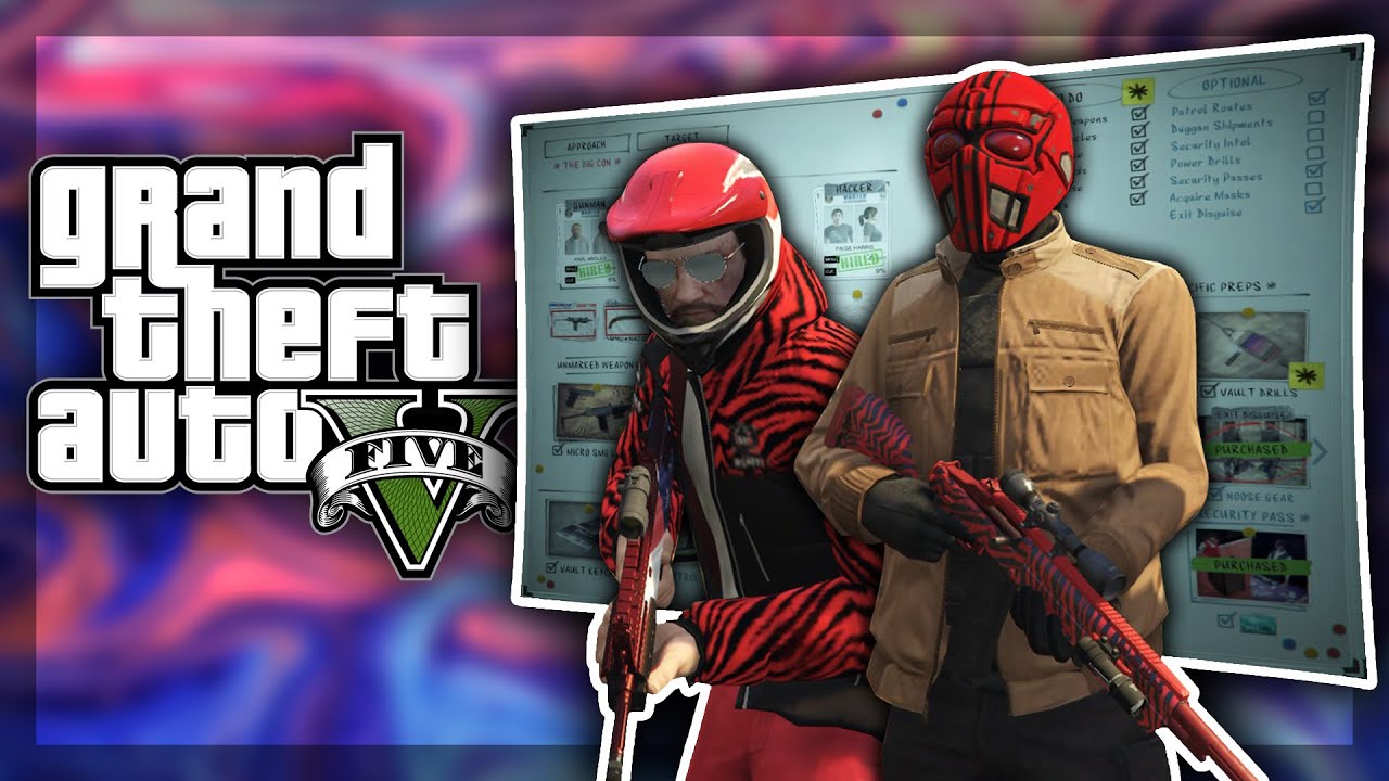 GTA 5 Online Indian Casino Heist #2 – Gruppe Sechs Gear! (Indonesian Commentary)