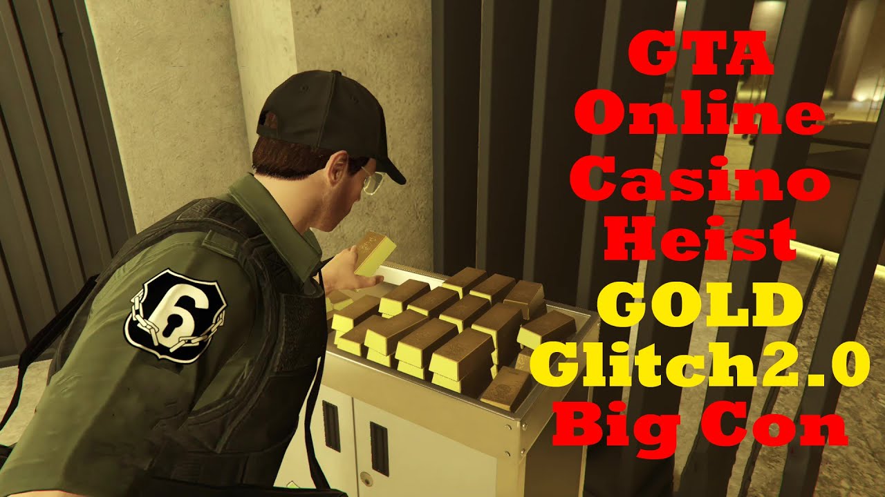 GTA Online Diamond Indian Casino Heist: Gold Glitch (2.0) 2 player , Big Con (,320,000)