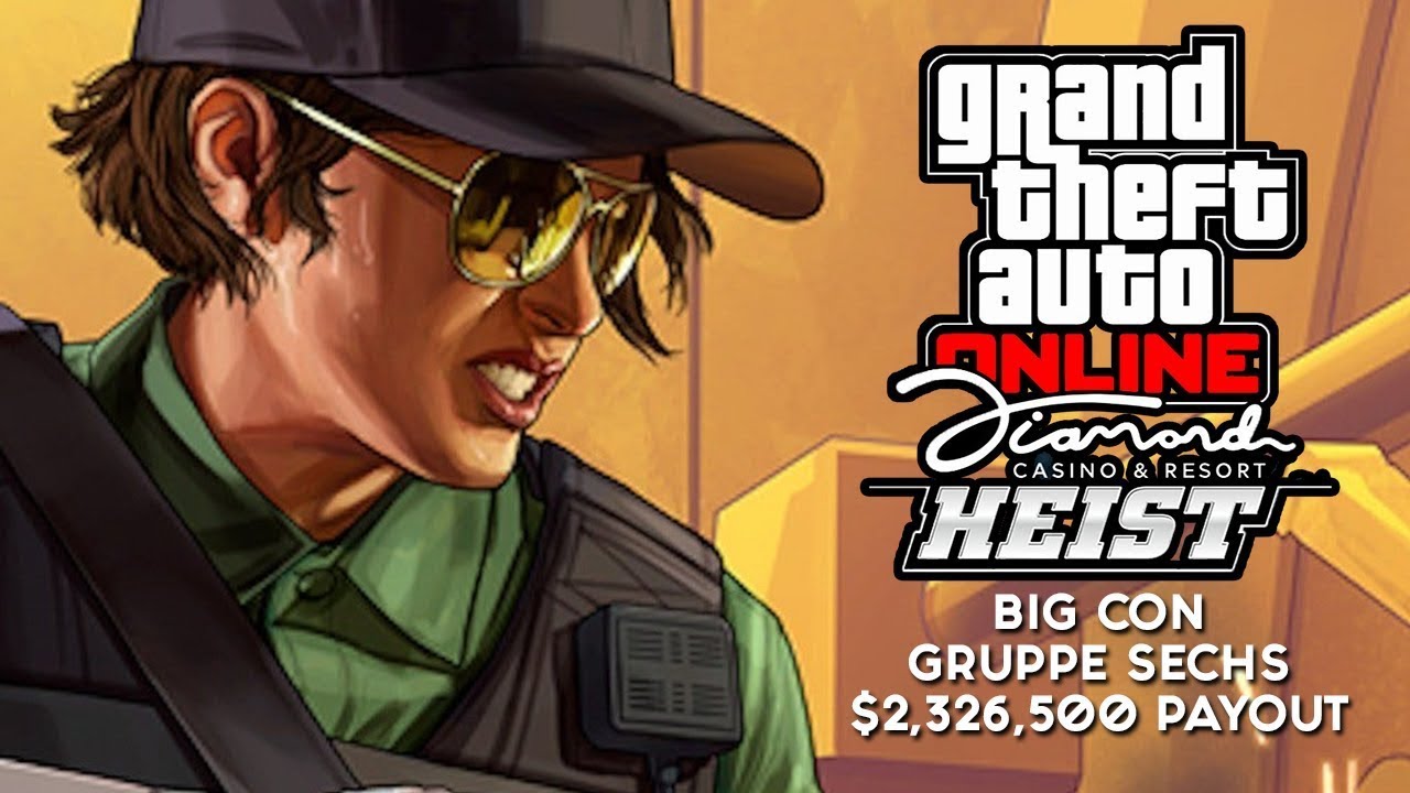 GTA Online Indian Casino Heist The Big Con  2 Players