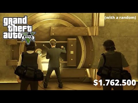 Gta online Indian Casino heist (The Big Con with random) Cash