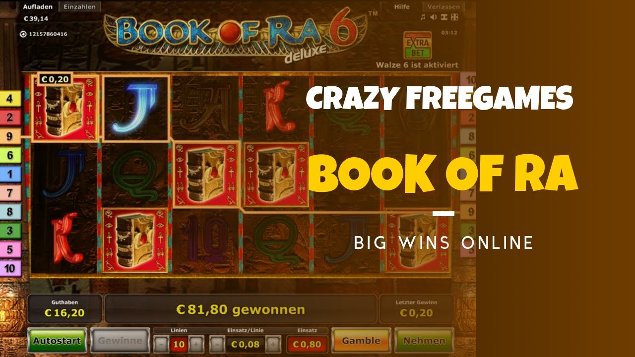 INSANE BOOK OF RA Online Indian Casino Wins in Free Games 2020