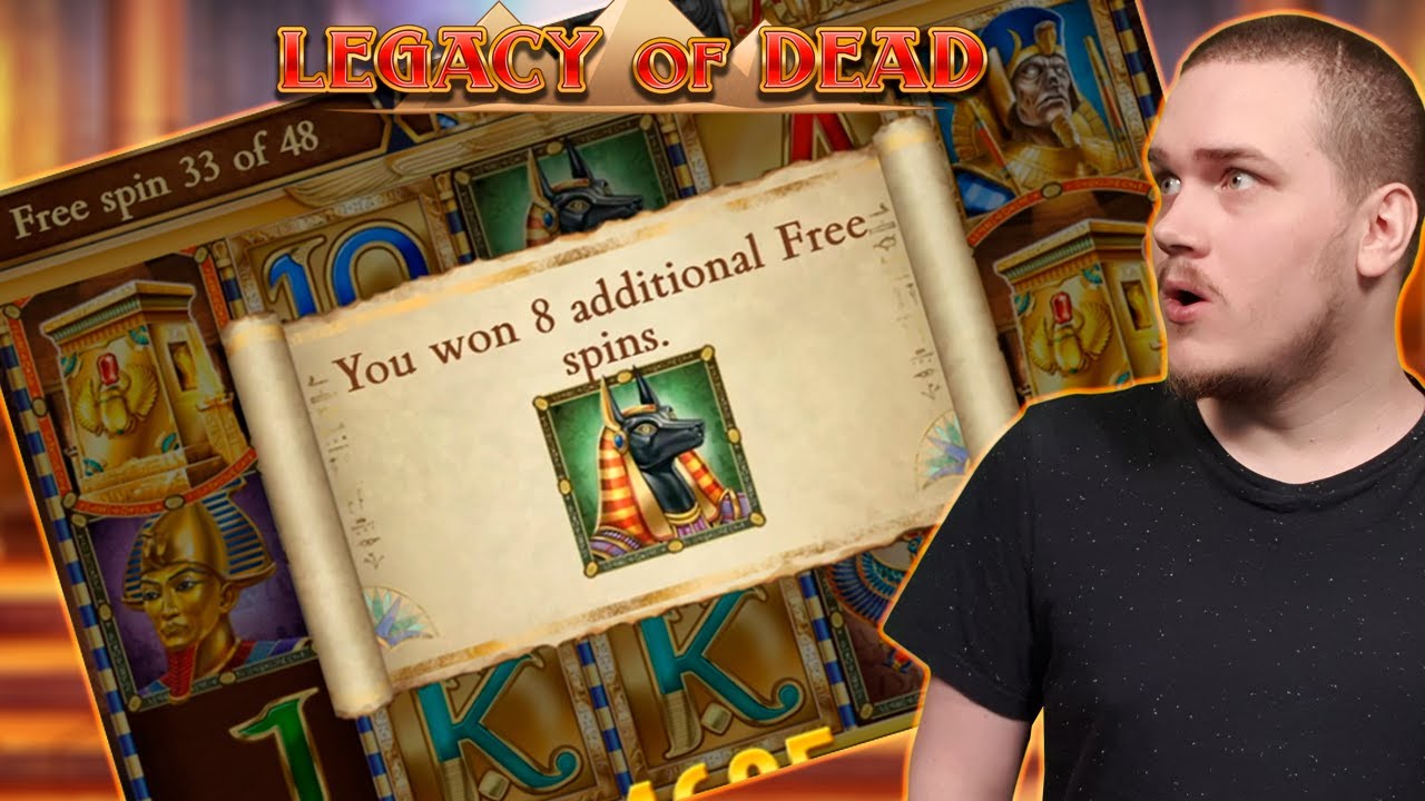 MEGA BIG WIN ON LEGACY OF DEAD (Play'n GO)