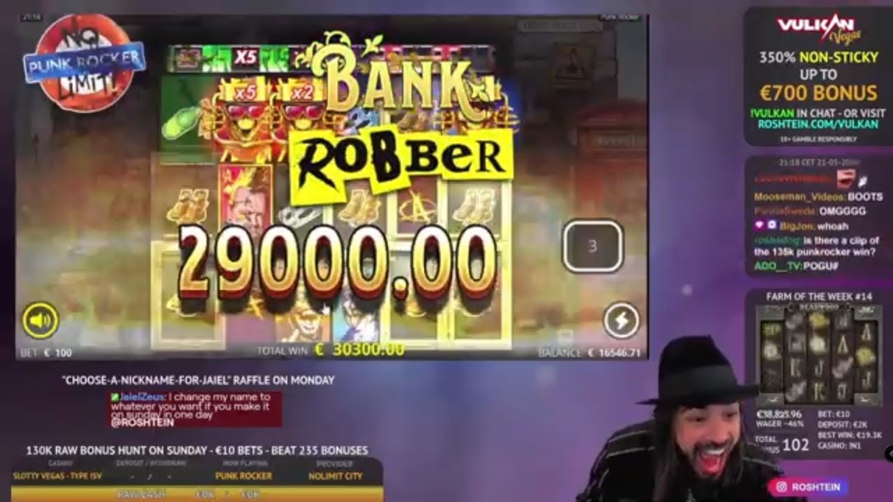 Roshtein Punk Rocker Slot Review BigWin 32268€ – Online Indian Casino in Slots