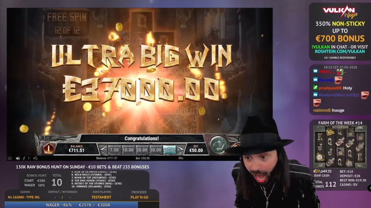 Roshtein Testament BigWin 44745€ – Online Indian Casino Big Win in Slots