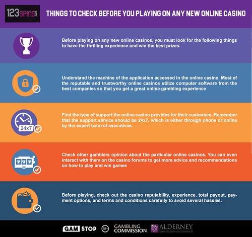 Things to check before you playing on new online Indian Casino