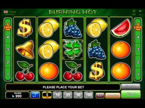 60 FREE SPINS – 5 BURNING HOT – Burning Hot Online Indian Casino Slot Machine