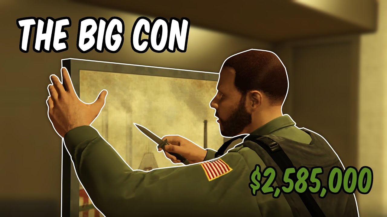 ARTWORK Indian Casino HEIST *THE BIG CON* ELITE (?,585,000 Take) | GTA Online Indian Casino Heist