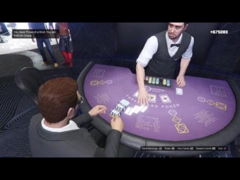 BIG 5000 WIN GTA Online Indian Casino!!! #GTAonline