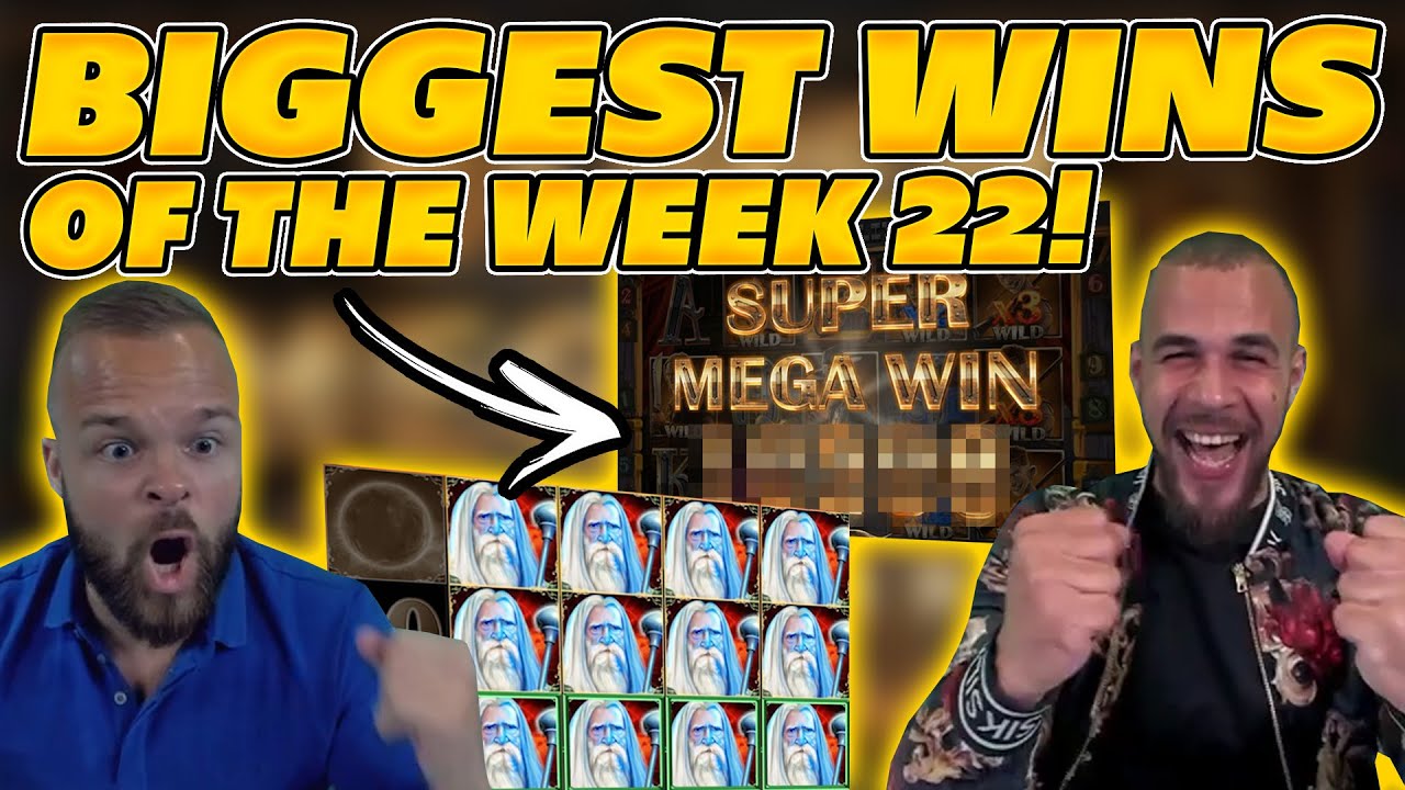 BIGGEST WINS OF THE WEEK 22! INSANE BIG WINS on Online Slots! TWITCH HIGHLIGHTS!