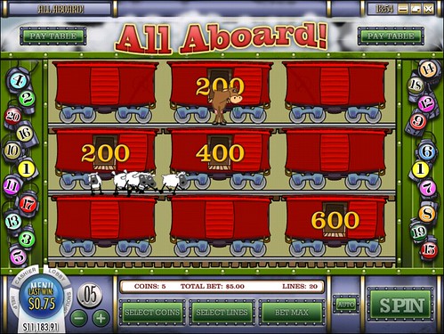 BonusPlay2 | All Aboard | 5 Reel Casino Video Slots | Casino Slot Games | Online Casino | Worldwide Casino Games Online