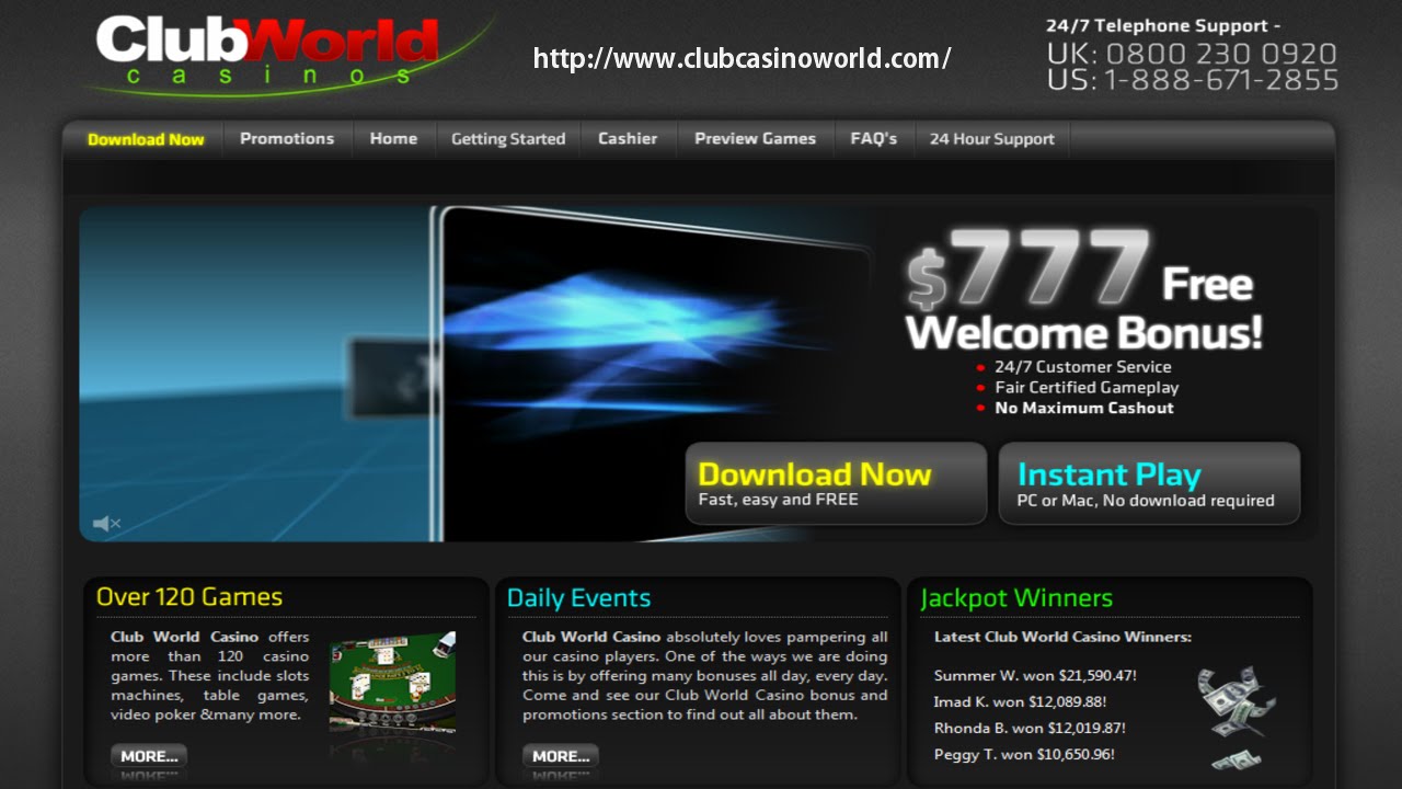 Club World Indian Casino – #1 USA Online Indian Casino!