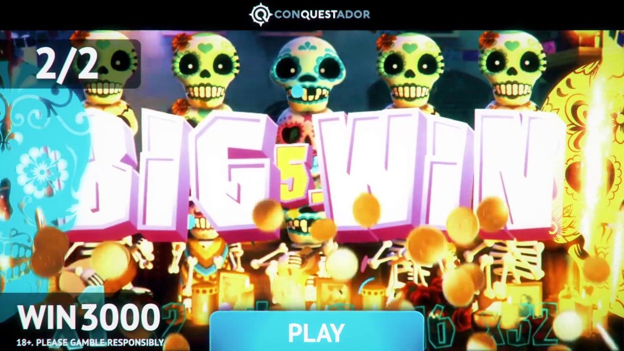 Conquestador Online Indian Casino Advert – Esqueleto Explosivo Slot