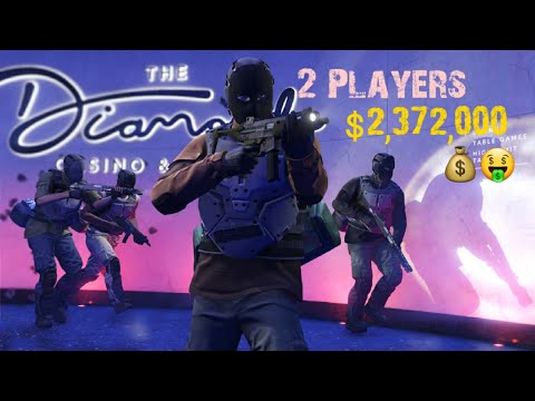 Easiest Way With 2 Players  /Aggressive Approach – GTA Online Indian Casino Heist (,372,000)