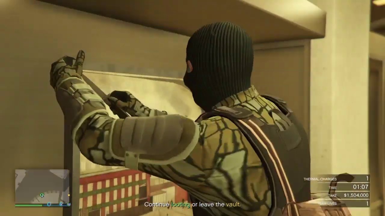 GTA Online Indian Casino Heist: Aggressive Finale Artwork Heist