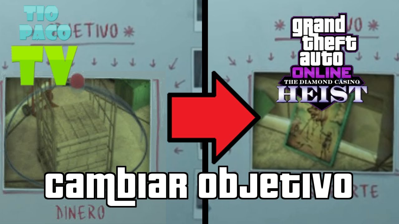 GTA Online: Indian Casino Heist – Cambiar de objetivo
