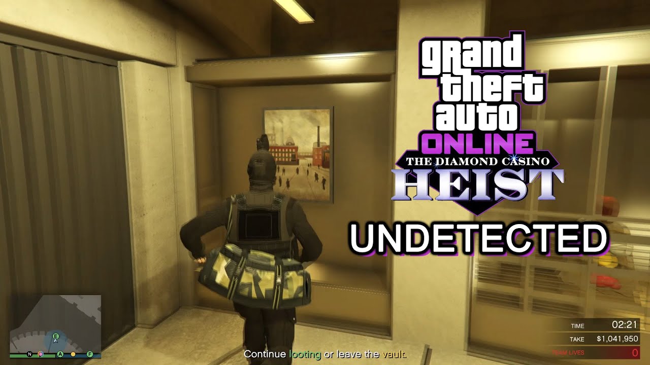 GTA Online Indian Casino Heist Silent & Sneaky 2-Players ( Undetected in Hard Mode)