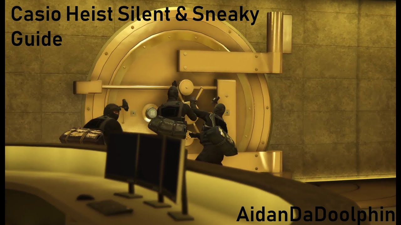 GTA Online Indian Casino Heist:  Silent & Sneaky | 3 Players | (1,000,000)
