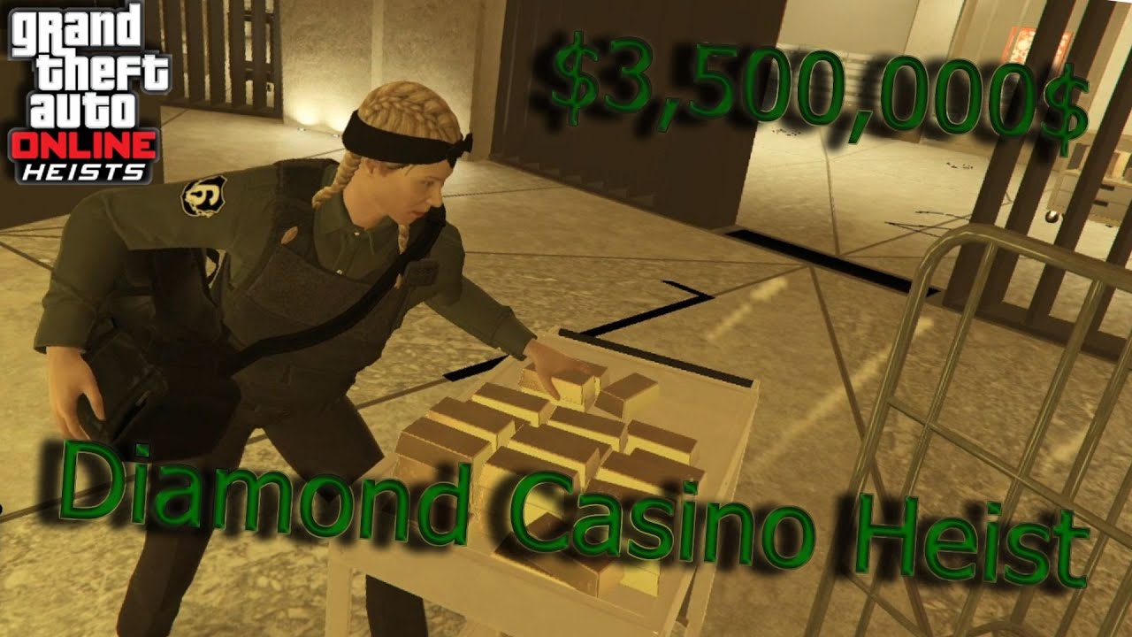 GTA Online Indian Casino Heist "Gold Glitch 2.0" ( Riesenschwindel ,500,000$)