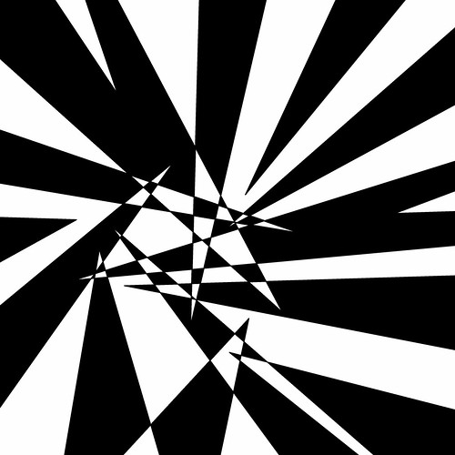Inward facing jags Indian Casino illusion